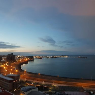 Its getting dark At #fosshotel in rejkjavik #fosshotelreykjavik #rejkjavik #iceland #iceland???????? #travelphotography #traveling #travel…