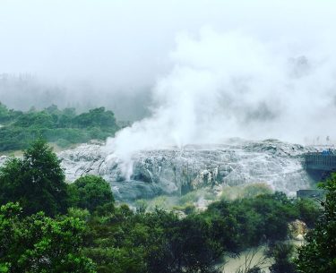 Whakarewarewa, Rotorua; New Zealand #csmidlifegapyear #memories #travel #travelblogger #travelbug #tbt #photo #adventure #amemoryaday #photooftheday…