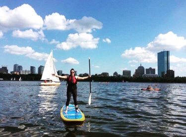 Monday Motivation from Boston’s Charles River! Get moving today! . . Read Devin’s Boston…