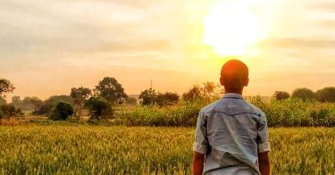 One of the best mornings of my life enjoying the sunrise in the farm…