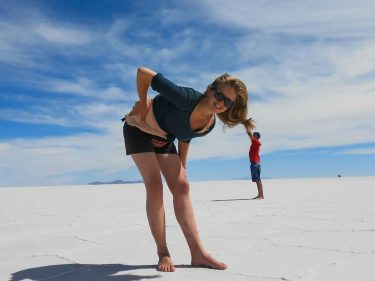 Algumas boas tentativas – outras nem tanto – de fotos no salar. #uyuni #latinamerica…