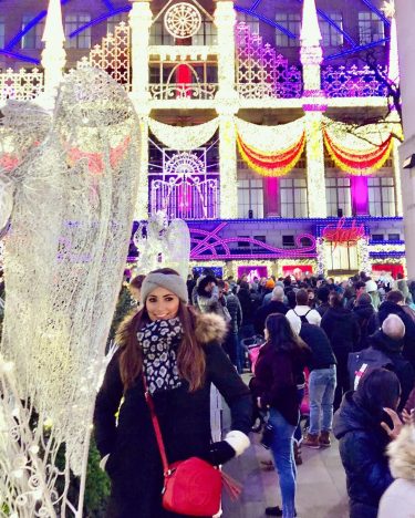 Believe in yourself and create the magic! . #coloryourlife #tbt #newyork #saks #rockefellercenter #ootd…