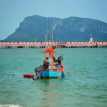gerade kommt der Fischer mit seinem Boot zurü wir sind gespannt, ob sich der…