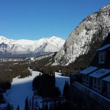 Banff, where winter in Canada is the best. . . . . . .…