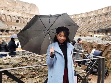 Mưa quàiii #rome #italy #colosseum #travelling #travelgram #travelholic #travelphotography #bnesimppl