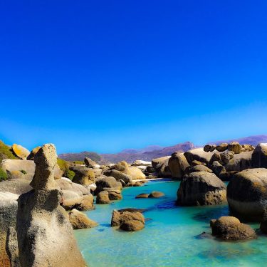 Boulders Beach near Simon’s Town with its ancient granite boulders. Beautiful place and also…