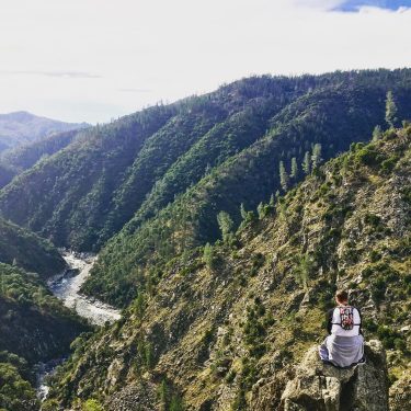 Looking into the new year from high up This was an 7-mile hike through…