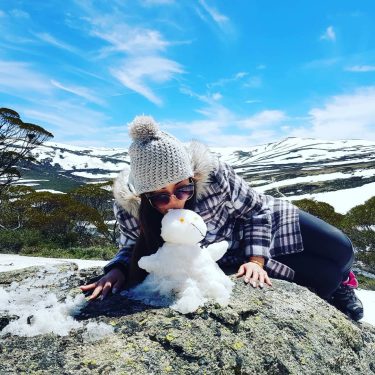 I kissed a snowman and I liked iiiit, but my frost bite lips didn’t…