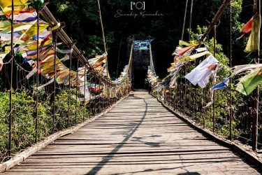 | | Hanging Bridge Of Bhalepool | | Nikon D5200, 50mm – #bnesimppl #alltheoceanblues…
