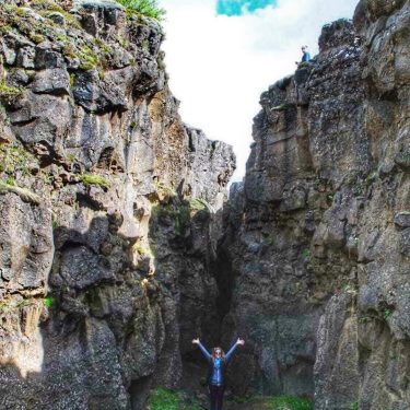 “Step on a crack and you’ll break your father’s back”…or if you’re in Iceland,…