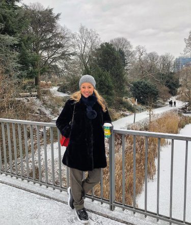 It’s freeeeeezing in Hamburg today … but I decided to go for a walk…