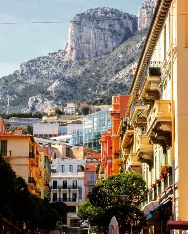 Check out the colorful houses dotting the hillside in Monaco! Read about Stacy’s travels…
