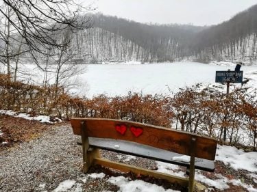 #winter #winterphoto #wood #woods #lake #icelake #ice #love #bench #travelphotography #travelgram #travel #travelholic #instadaily…
