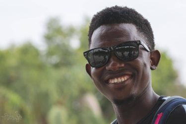 Lamin Sannejallow, one of our tour guides from African adventure tours. A guy with…