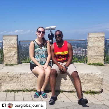 #Repost @ourglobaljournal with @get_repost ・・・ After a nice hike, We made it to the…