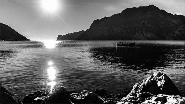 Coming home. Both a fisherman and the sun. A new day will come soon.…