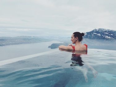 So lässt es sich in den Tag starten. Wir genießen noch etwas den Spa…