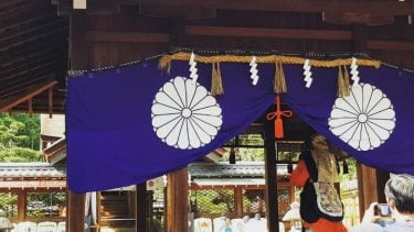 A dancing oni. . #FunaokaTaisai #FunaokaGrandFestival #Funaokayama #KenkunShrine #Kyoto #Kansai #Japan #SengokuJidai #travel #travelgram…
