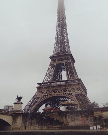 A big ️ off the bucket list . . . . . #eiffeltower #eiffel…