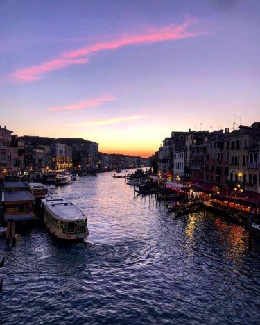 The Grand Canal is a channel in Venice, Italy. It forms one of the…