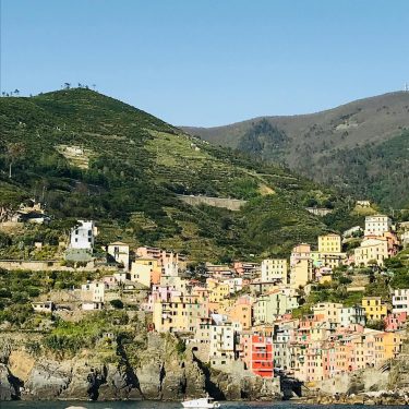 Cinque Terre By Sea #travelwriter #travel #instatravel #travelgram #tourism #instago #passportready #travelblogger #wanderlust #ilovetravel…