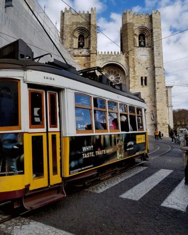 I don’t know where I am going, but I am on my #portugal #lisbon…