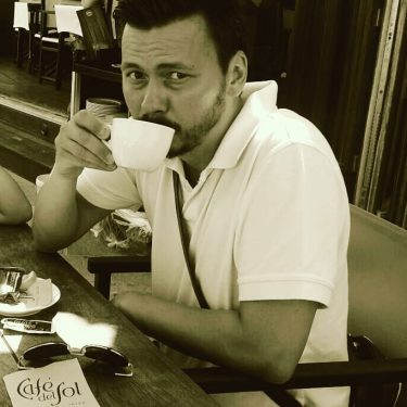 It’s been raining for weeks now. I long to drink a cup of coffee…