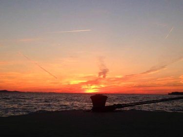 Need to post the sound of the sea organ that accompanies this #zadar #zadarcroatia…