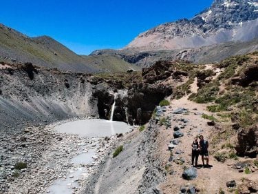 ???????? Cascada El Yeso, Cajón del Maipo, Chile . ️Últimamente muchas personas me han…