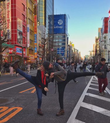 We’ve got each other’s back! #couplegoals @akihabara_japan . . . . . . #japan…