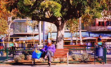 The tree and the man. #spain #spain???????? #Spain travel #dohaphotographer #barcelona #catalunya #travel #travelphotography&hellip;