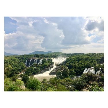 Bharachukki waterfalls, Shivanasamudra. I didn’t know where I was going until I got here!…