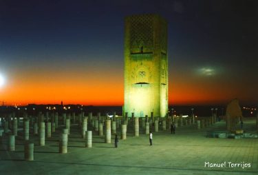 Torre Hassan, Rabat ???????? La Torre Hassan, alminar de la antigua e inacabada Mezquita…