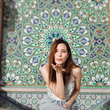 Blowing a kiss in the air, hoping it will reach my two boys whom&hellip;