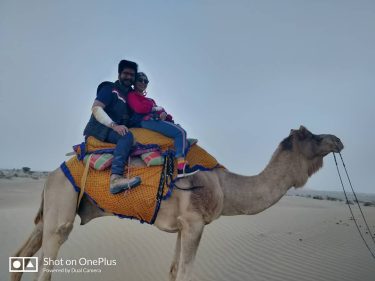 This camel safari was so amazing .. the views of the desert, the sunset,…
