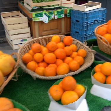 Saturday afternoon perusing Rue Cler and all of the vendors. What a feast for…