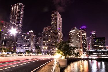 Miami Nights . . . . #miami #miamicityscape #miami #miamiflorida #florida #lighttrails #justgoshoot #cityscape…