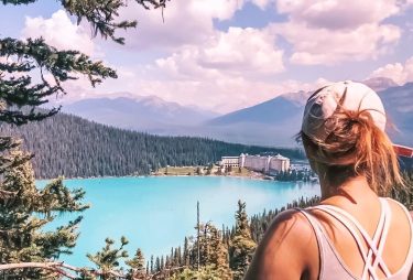 Today I’m home sick, reminiscing about my summer adventures with @ in Lake Louise.…