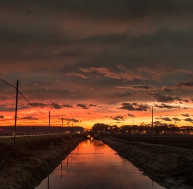 sunset over fields #landscape_hunter #landscape_lovers #landscapecaptures  #landscapestyles_gf #sunset #travelgram #instatravel #tourist #travelphoto #amazing #arountheworld…