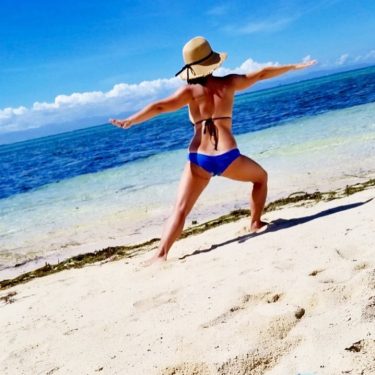 yoga on a beautiful is good! . . . #beachlover #beachbabes #beachwaves #beach #beachlove…