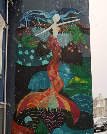 Beautifull streetart in reykjavik #iceland???????? #iceland #reykjavik #travelphotography #traveling #travelgram #travel #trip #voyage #fireandice…
