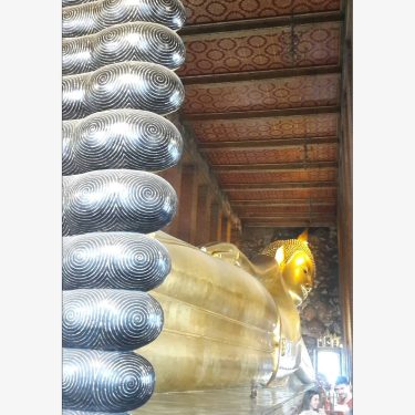 @Bangkok Thailand #holiday #travel #bnesimppl #thailand #bangkok #sleepingbuddha #heavenonearth #gold #traveller #travelling #instalike #like4like…