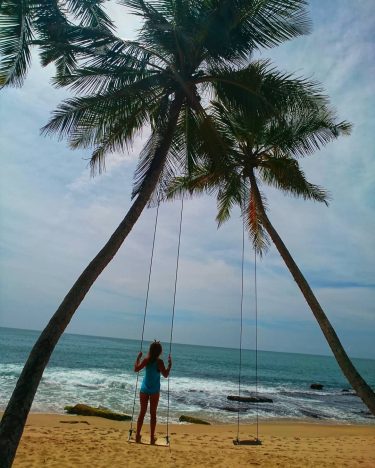 I will never have enough of swings! . . . . . #polishgirl #travelpics…