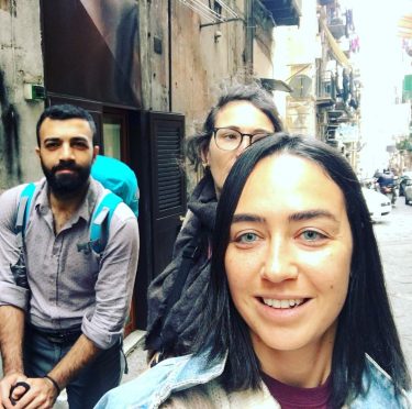Cheers to friends in every city #napoli