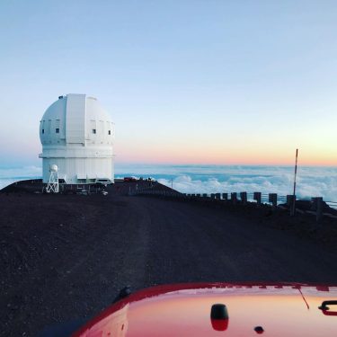 I could take this view everyday. Thousands of feet above the clouds! “Man must…