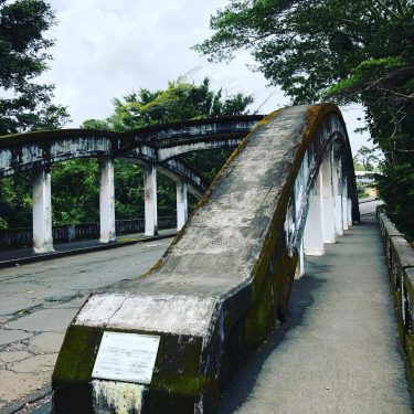 I might have climbed this bridge with @rachellermg . Talk about cool. I sat…