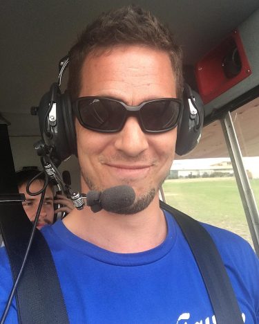 Throwback to when I flew a plane, obviously with someone watching over me ….…