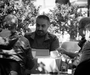 A common sight in Turkey: men gathering on terraces to drink strong tea and…
