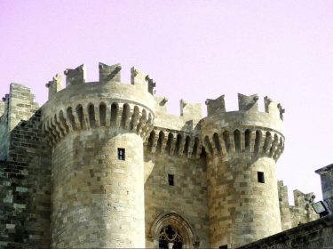 City of Rhodes, are you shining just for me? #rodhes #rodos #greek #greece #greekisland…