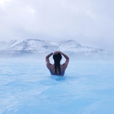 The first pictures may look serene, but swipe left to see the wind and…
